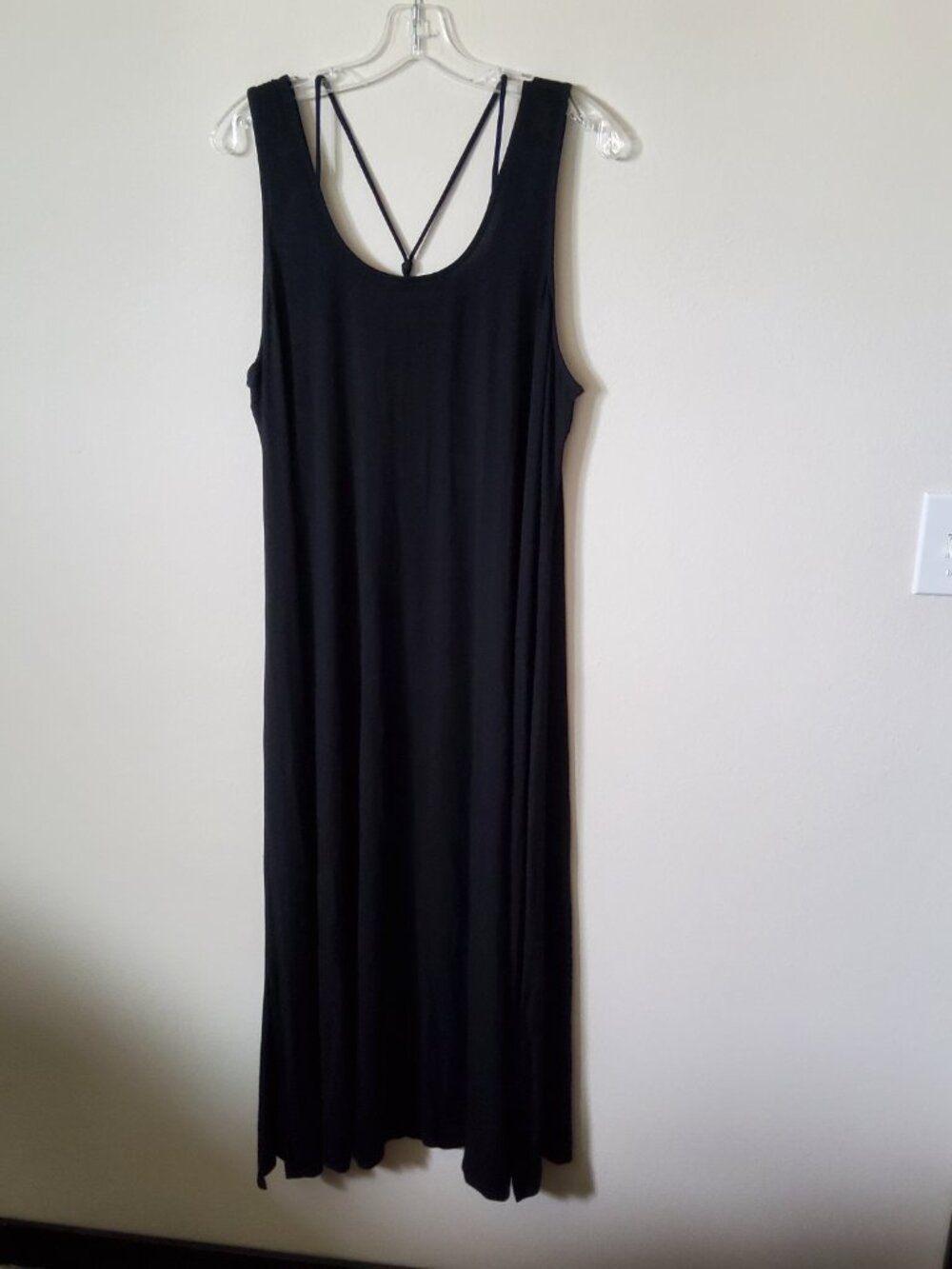 Eileen Fisher Effortless Summer Chic Black Maxi Size XL